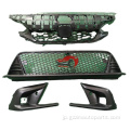 Civic Gen 11 USA-Edition Lower Grille with Foglamp-Frame